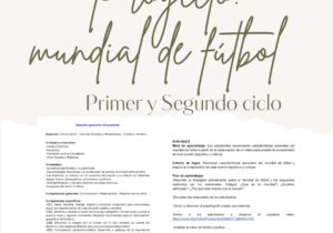 Proyecto - Mundial 2026 - Primer y Segundo Ciclo